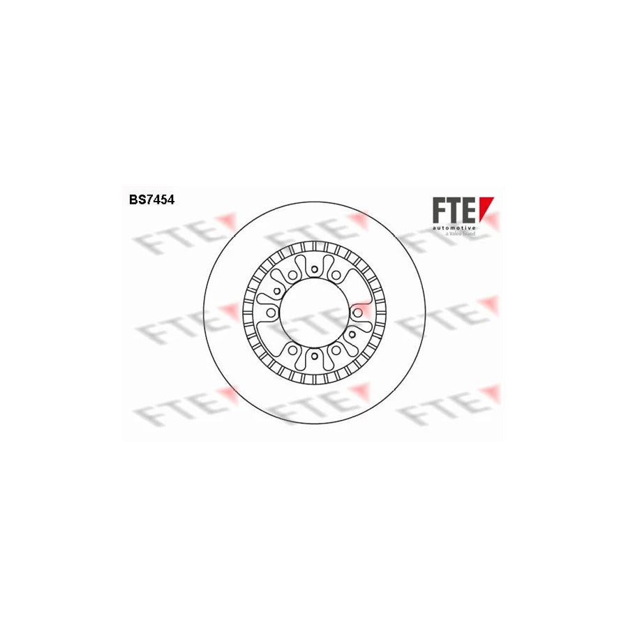 Fte BS7454 Brake Disc For Mitsubishi Pajero / Shogun | ML Performance UK Car Parts