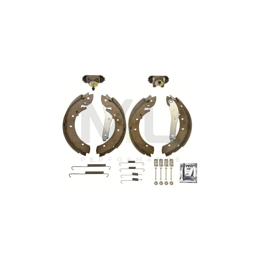 TRW Brake Kit BK1231 Brake Shoe Set with wheel brake cylinder | ML Performance Car Parts