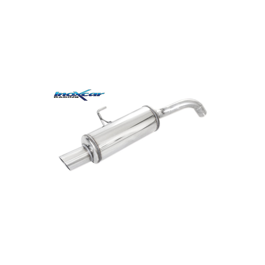 InoXcar RECL.13.90RA Renault Clio 2 Stainless Steel Rear Exhaust | ML Performance UK Car Parts