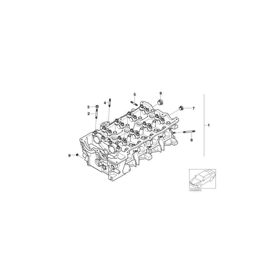 Genuine BMW 11128648649 E85 E46 E83 Screw Plug, Inner Hexagon M18X1,5 (Inc. Z4 2.0i, 318Ci & 318i) | ML Performance UK Car Parts