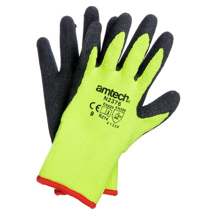 Amtech Heavy Duty Thermal Work Gloves Large (Size: 9) | ML Performance DIY & Power Tools