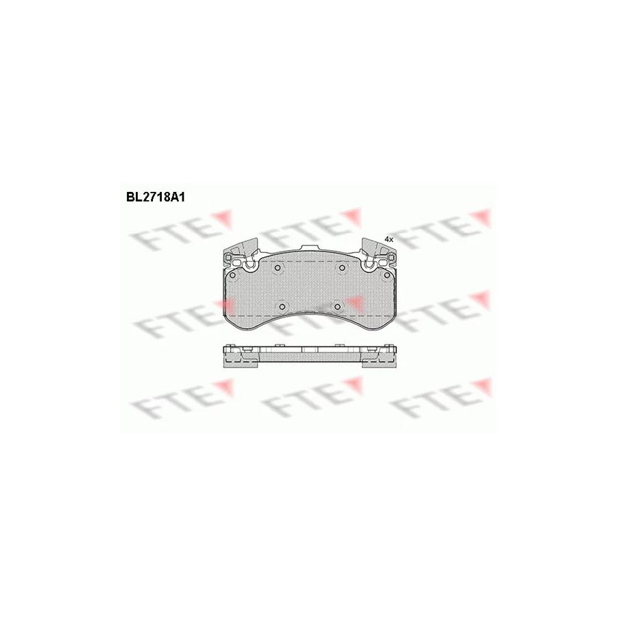 Fte BL2718A1 Brake Pad Set | ML Performance UK Car Parts