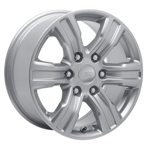 GENUINE FORD 2127624 x4 SET OF 4 RANGER ALLOY WHEEL 17" 6-SPOKE DESIGN, SPARKLE SILVER 02/2019 - | ML Performance UK