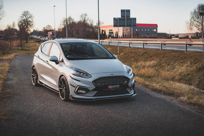 Maxton Design Ford Fiesta ST / ST-Line MK8 Front Splitter + Flaps V.4