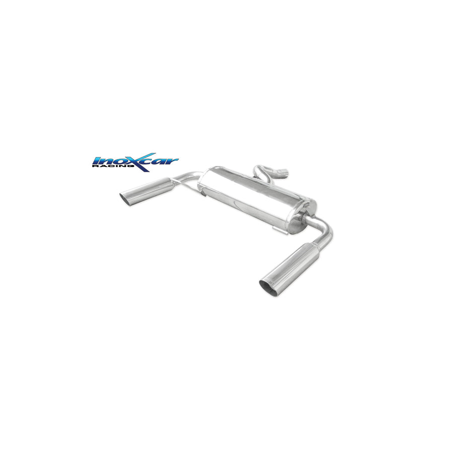 InoXcar RECL.26.RA Renault Clio 3 Stainless Steel Rear Exhaust | ML Performance UK Car Parts