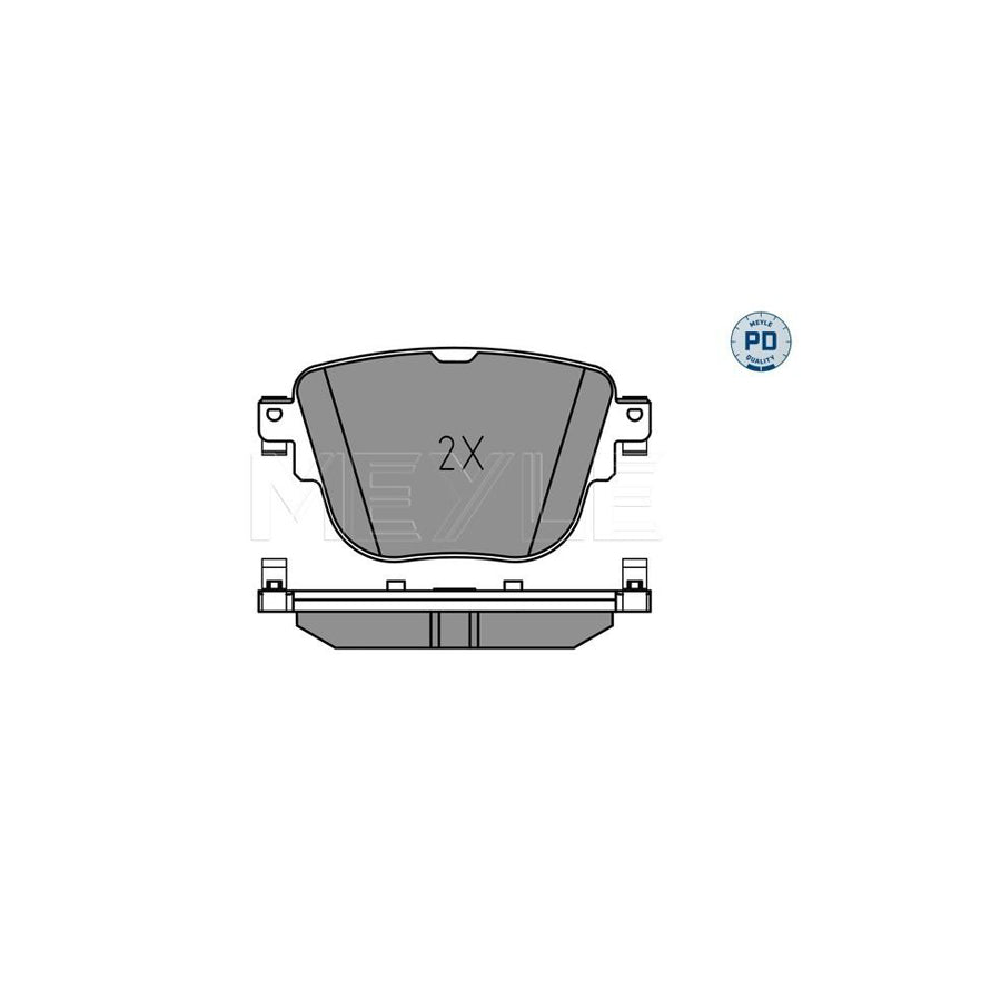 Meyle 025 227 9217/Pd Brake Pad Set