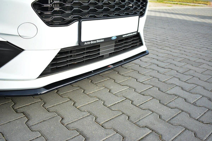 Maxton Design Ford Fiesta ST / ST-Line MK8 Front Splitter V.3