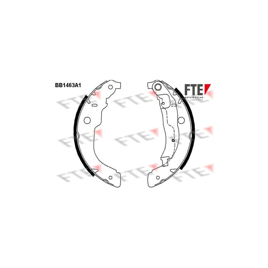 Fte 9100181 Brake Shoe Set | ML Performance UK Car Parts