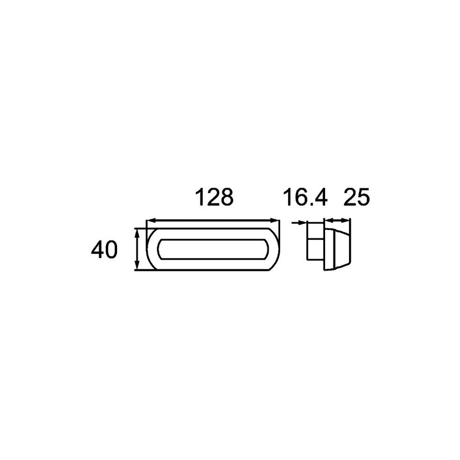 Hella 2BA 013 398-041 Indicator