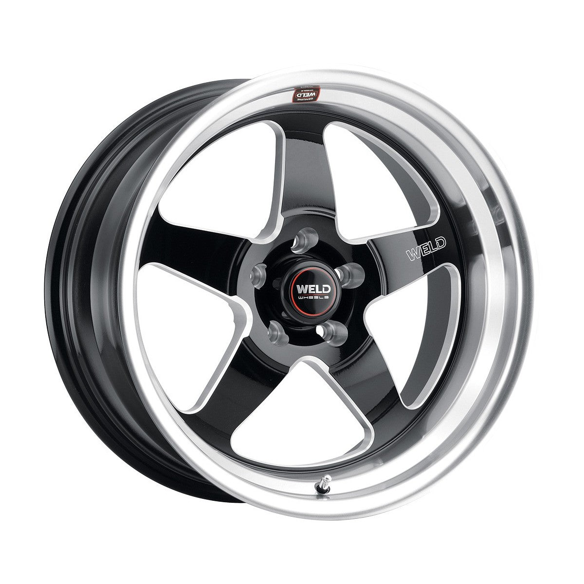 Weld S10489565P29 Ventura S104 Wheel 18x9.5 5x114.3 ET29 BS6.4 Gloss Black MIL - DIA