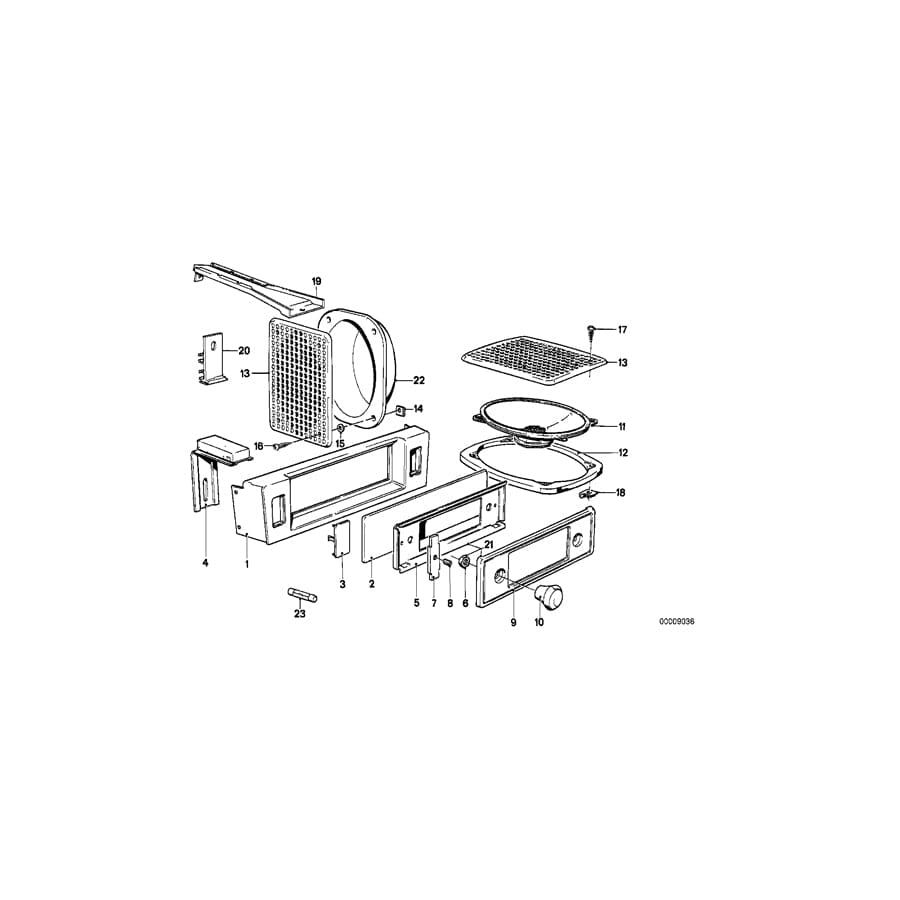 Genuine BMW 65121375391 E28 Loudspeaker 8-OHM/15/25W (Inc. 524d & 524td) | ML Performance UK Car Parts