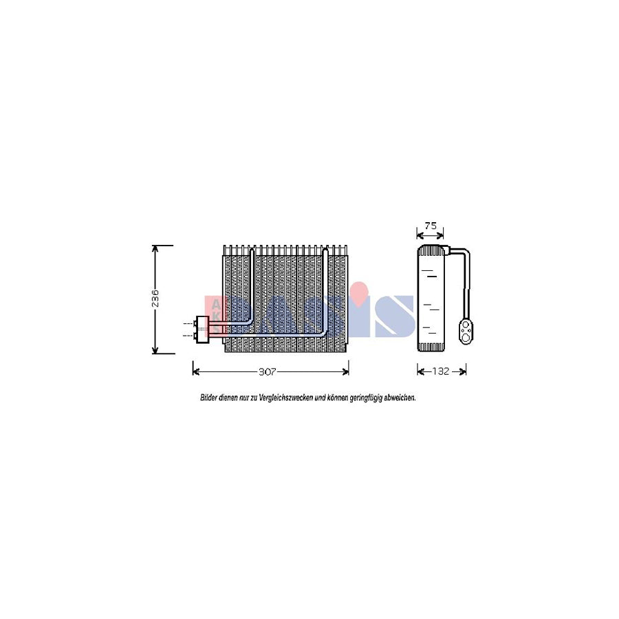 AKS Dasis 820220N Air Conditioning Evaporator | ML Performance UK