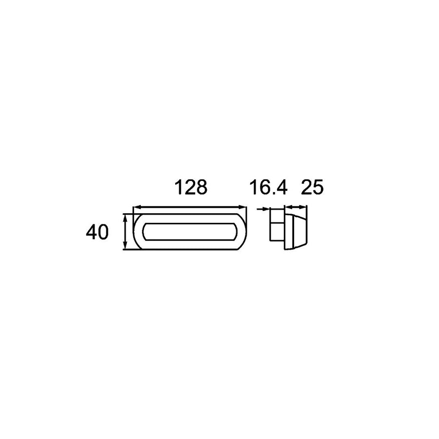 Hella 2BA 013 398-011 Indicator