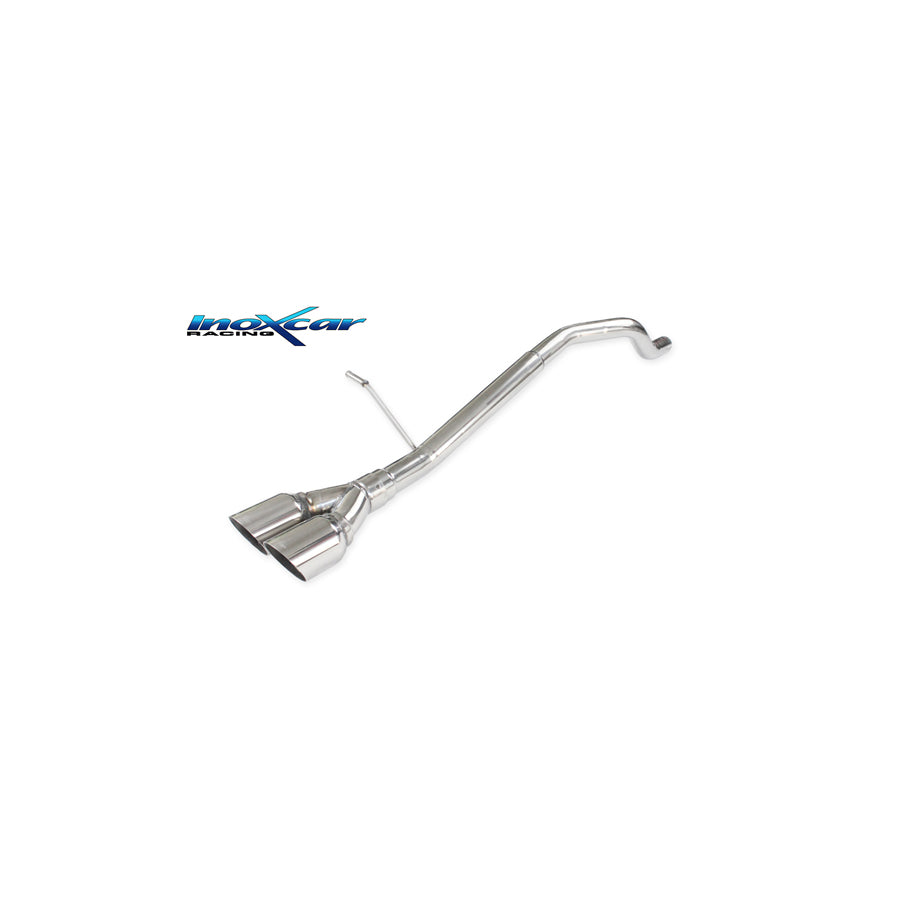 InoXcar RECL.42.RA Renault Clio 4 Non-Resonated Rear Exhaust | ML Performance UK Car Parts