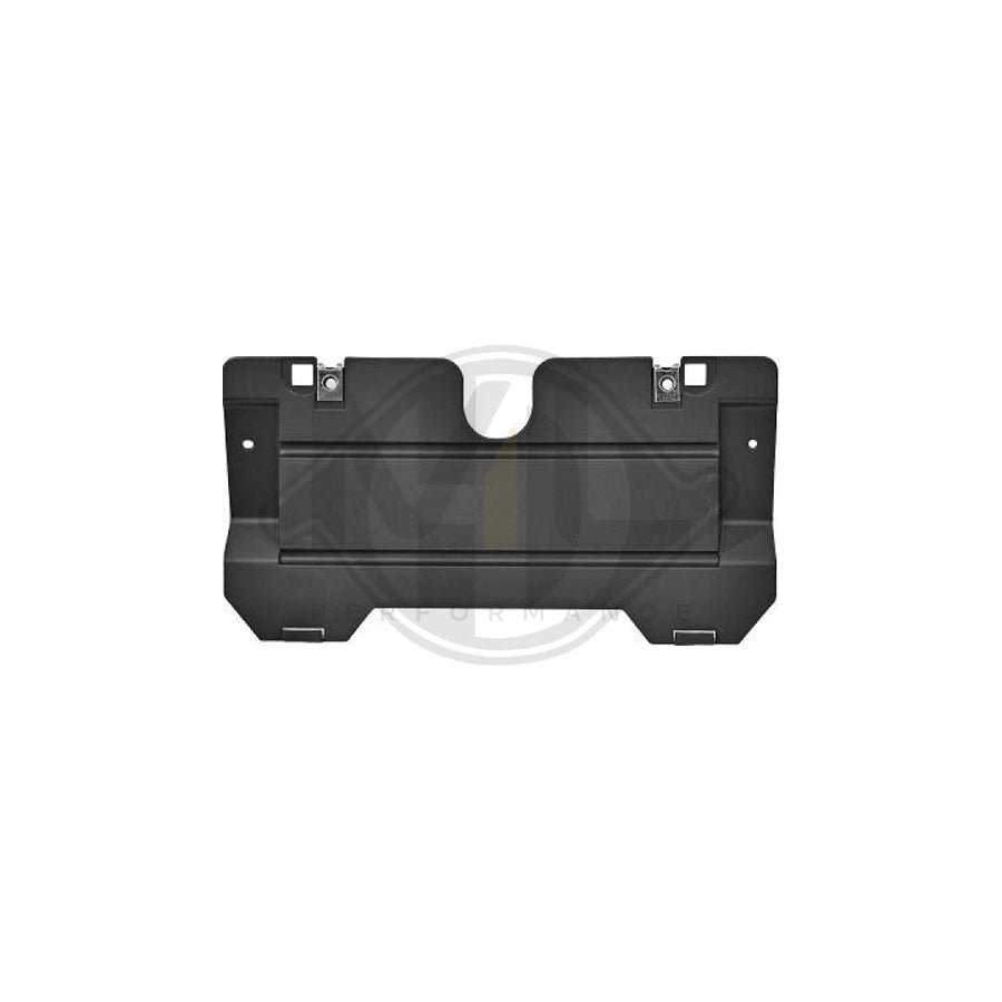 DIEDERICHS 4406054 Number plate holder for RENAULT Captur (J5_, H5_) Front, Black, frameless | ML Performance Car Parts