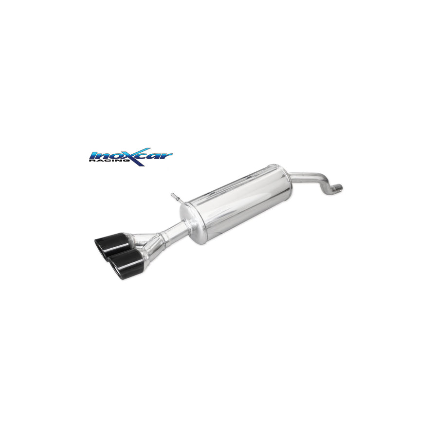 InoXcar RECL.38.80CBLACK Renault Clio 4 Rear Silencer | ML Performance UK Car Parts