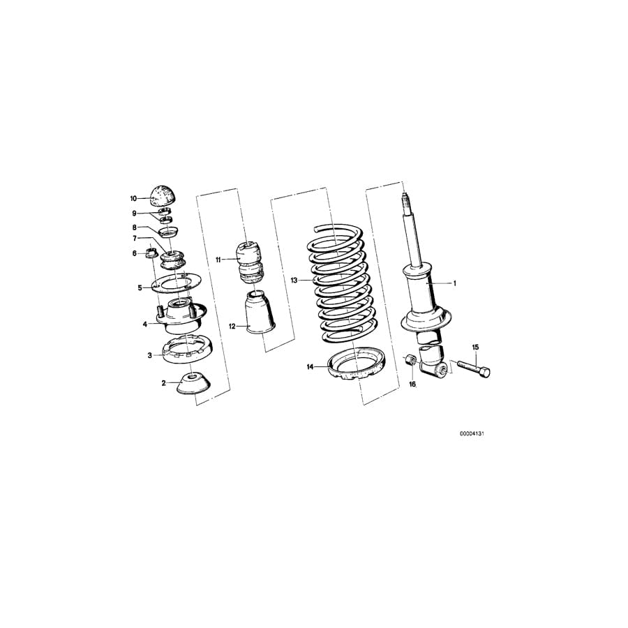 Genuine BMW 33521117997 E23 Guide Support (Inc. 728i, 733i & 728) | ML Performance UK Car Parts