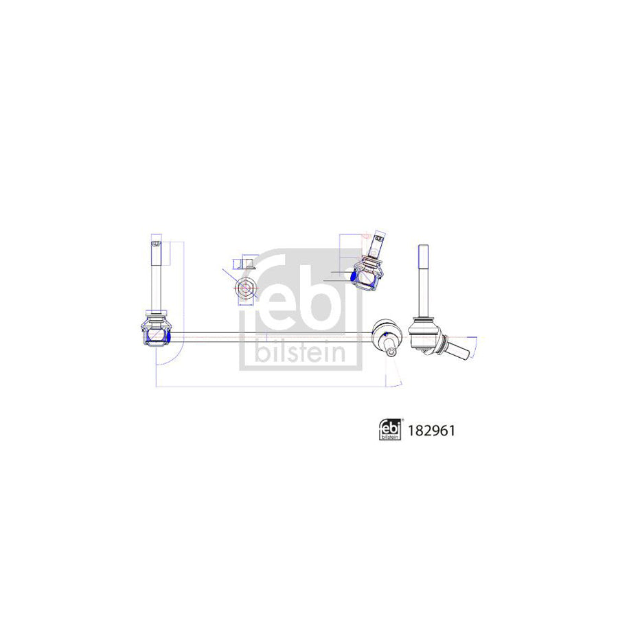 Febi Bilstein 182961 Anti Roll Bar Link