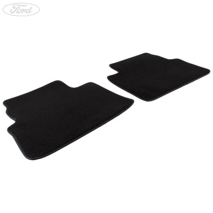 GENUINE FORD 1531423 KUGA VELOUR FLOOR MATS REAR, BLACK | ML Performance UK