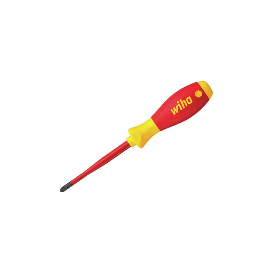 Wiha WHA39578 SoftFinish® electric slimFix PlusMinus Screwdriver SL/PZ2 x 100mm | ML Performance UK