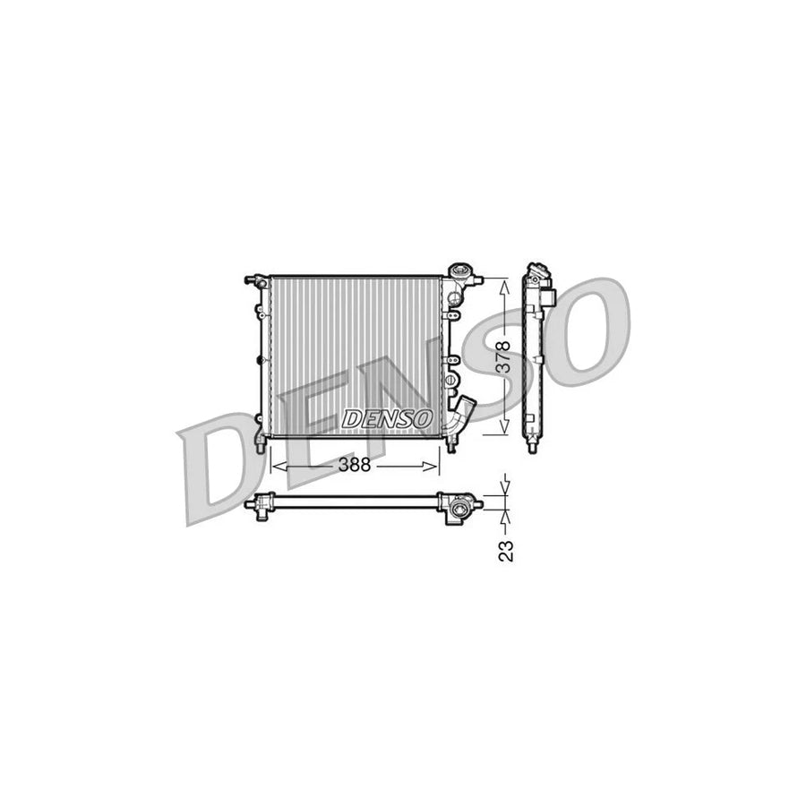 Denso DRM23002 Drm23002 Engine Radiator | ML Performance UK