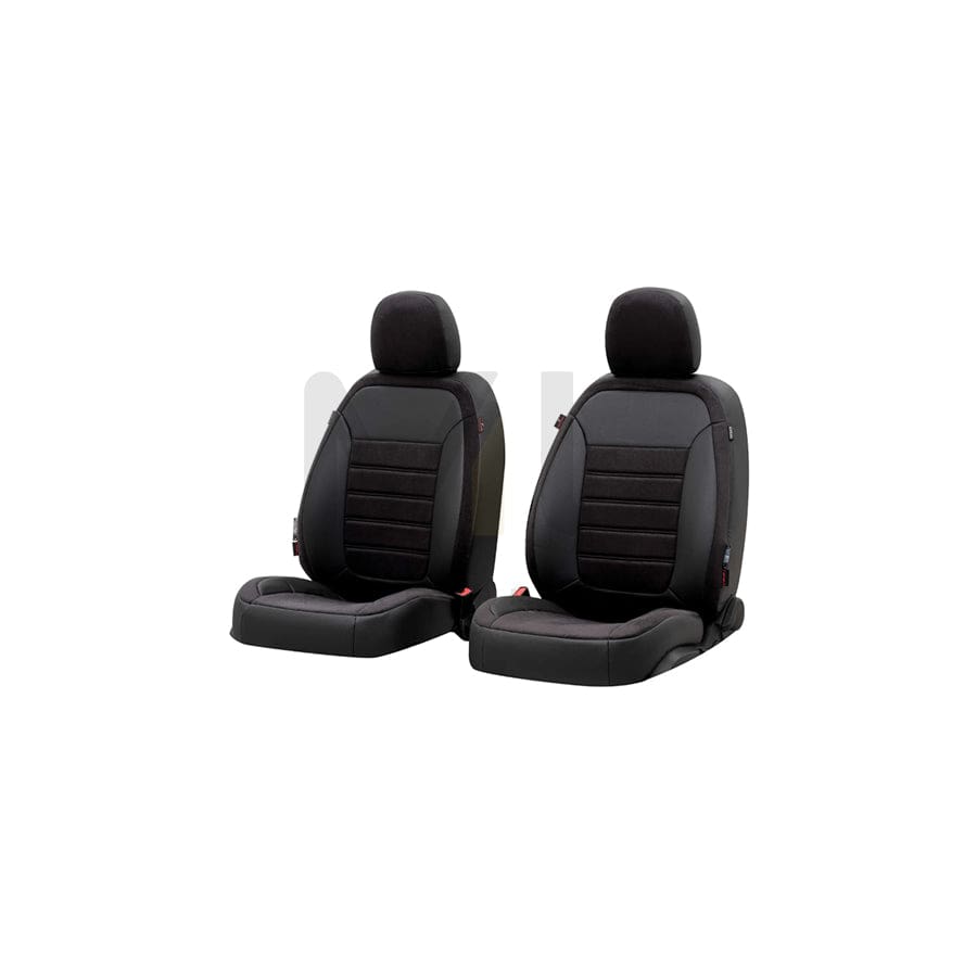 WALSER Bari 38797 Car seat cover Black, Polyester, Front | ML Performance Car Parts