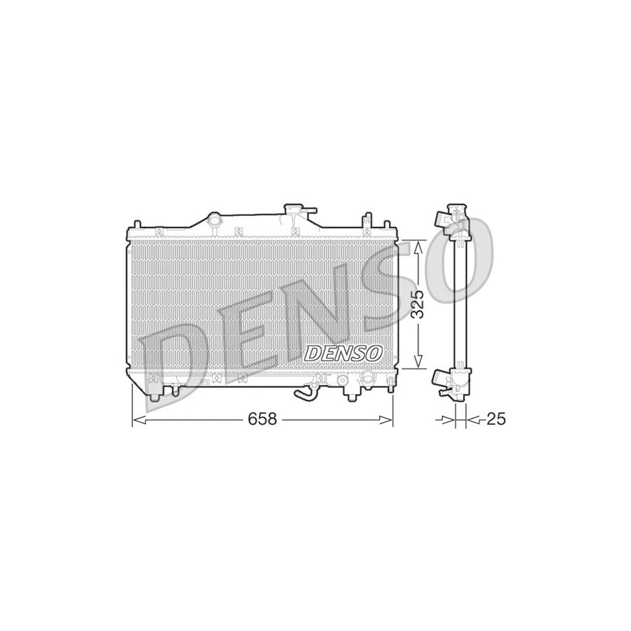 Denso DRM50067 Drm50067 Engine Radiator For Toyota Avensis | ML Performance UK