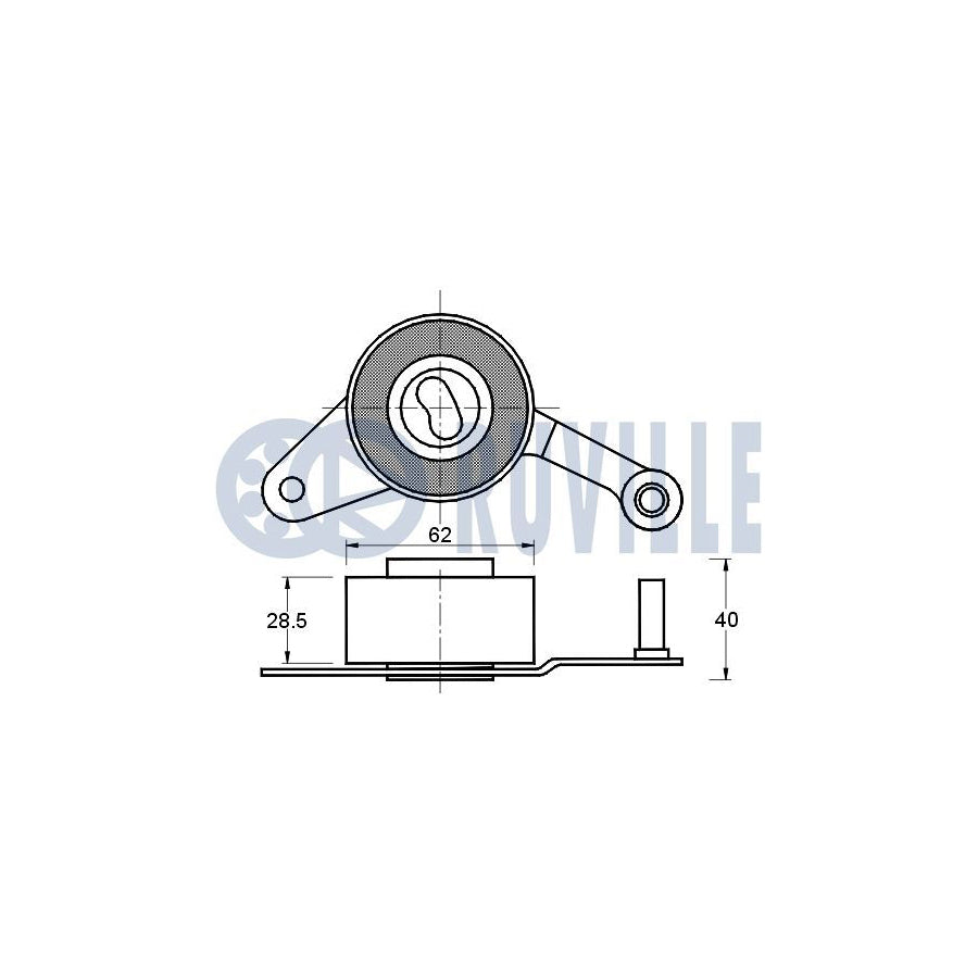 Ruville 55153 Alternator Freewheel Clutch Suitable For Mercedes-Benz A-Class (W168) | ML Performance UK Car Parts