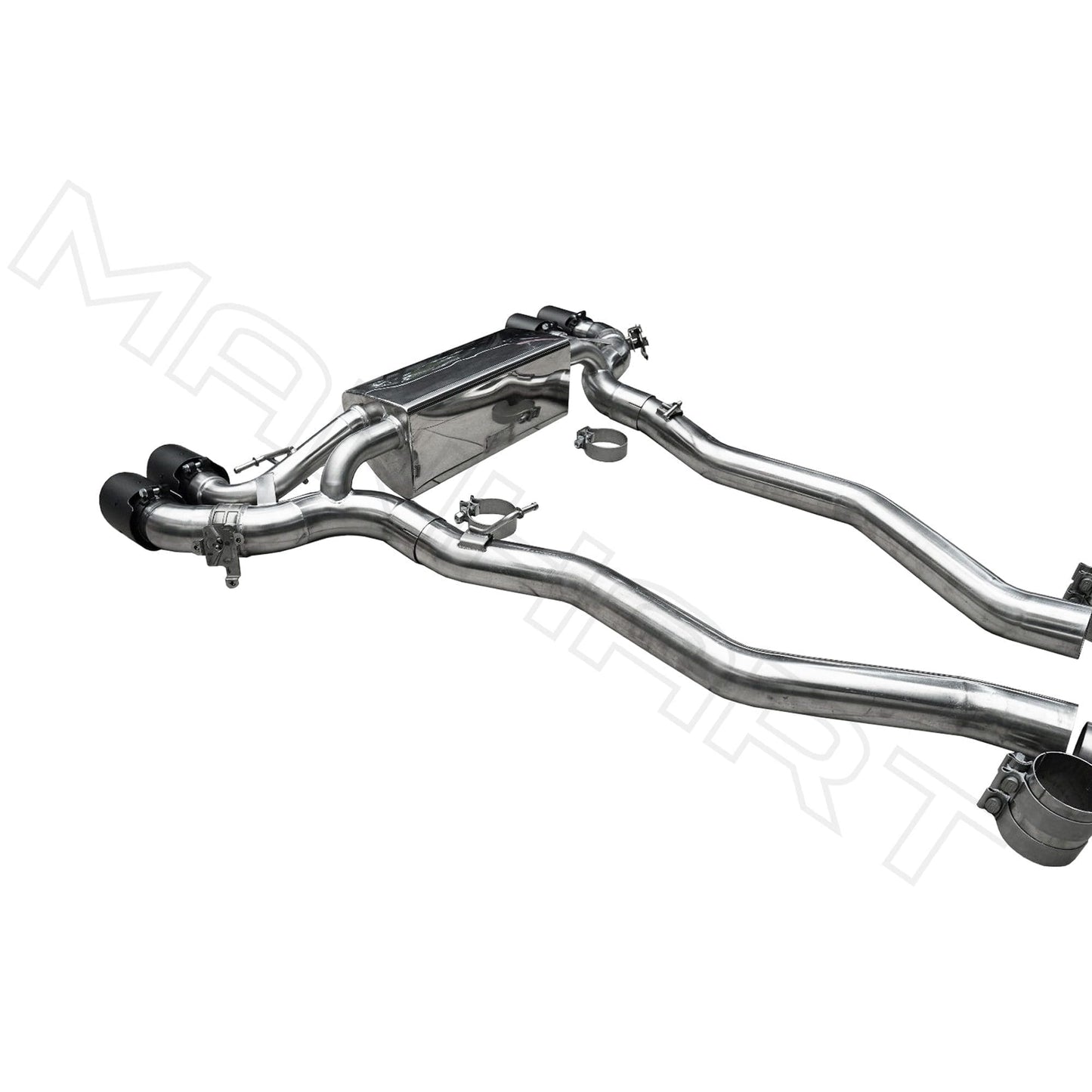 MANHART MH5F9011104_M5 SLIP-ON SPORT EXHAUST FOR BMW F90 M5 (COMPETITION / CS) WITH VALVE CONTROL