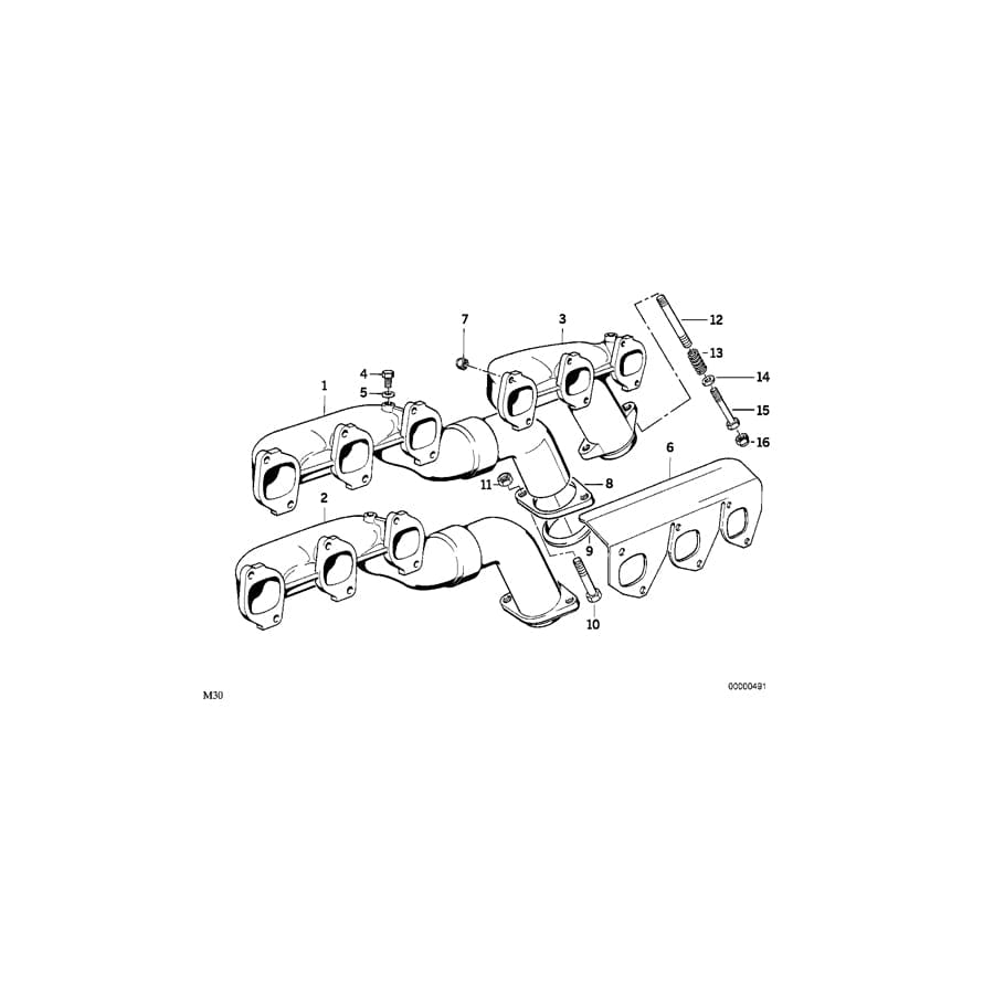 Genuine BMW 11621716346 E28 E24 E32 Washer (Inc. M535i, 735iL & 730i) | ML Performance UK Car Parts