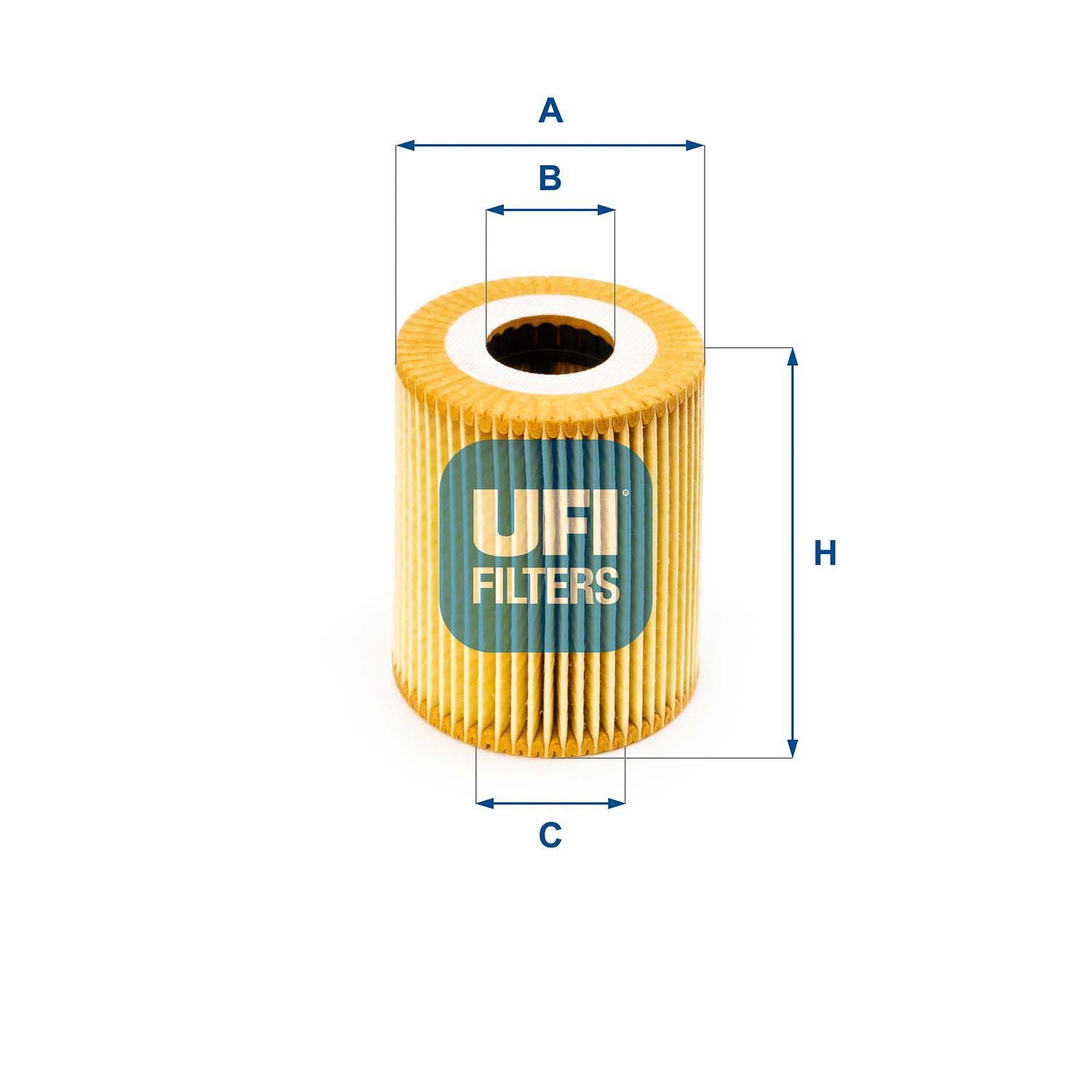 UFI 25.030.00 Oil Filter