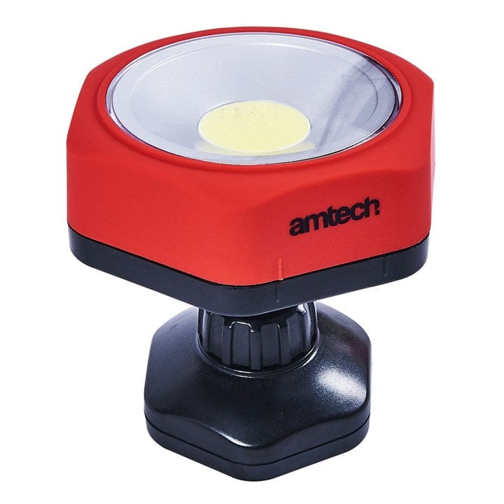 Amtech 3W COB LED Swivel Base Worklight | ML Performance DIY & Power Tools