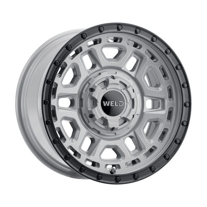 Weld W16979098451-P2 Crux W169 Wheel 17x9 6x139.7 ET-12 BS4.5 Gloss Armor Gray - Satin Black