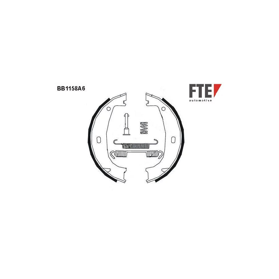 Fte BB1158A6 Handbrake Shoes | ML Performance UK Car Parts