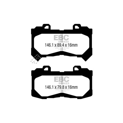 EBC DPX3044 Ultimax OEM Replacement Brake Pads  2 | ML Performance UK Car Parts