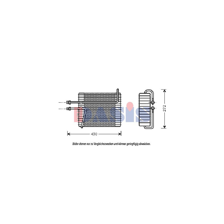 AKS Dasis 820222N Air Conditioning Evaporator | ML Performance UK