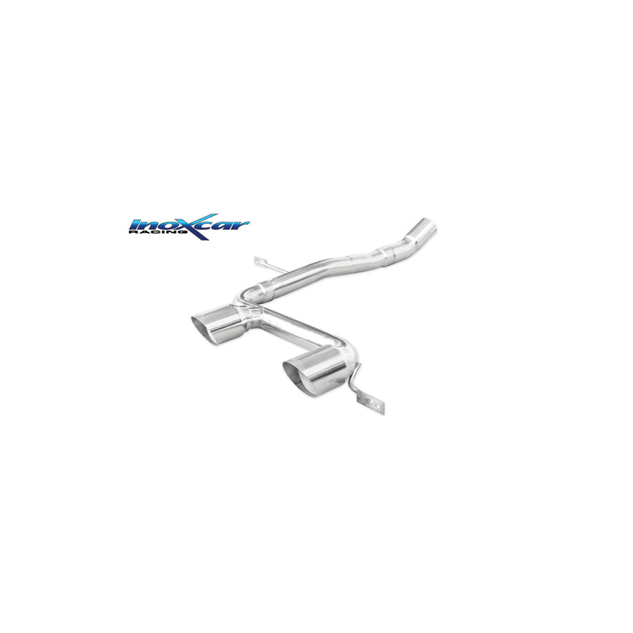 InoXcar REME.11.80R Renault Megane II Non-Resonated Rear Exhaust | ML Performance UK Car Parts