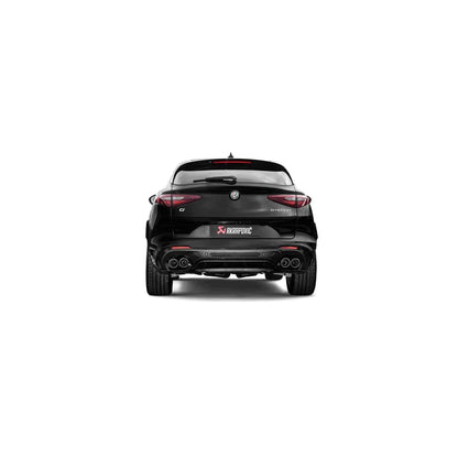 Akrapovic S-AR/TI/6H Alfa Romeo Stelvio Quadrifoglio Slip-On Line (Titanium) | ML Performance UK Car Parts