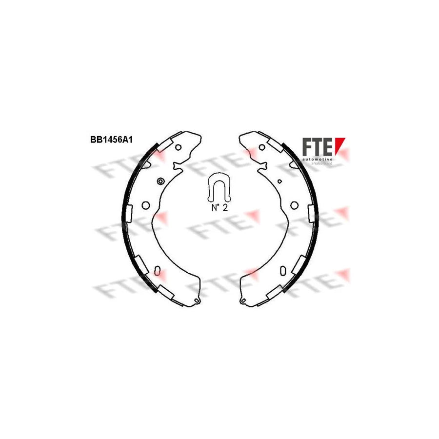 Fte 9100175 Brake Shoe Set | ML Performance UK Car Parts