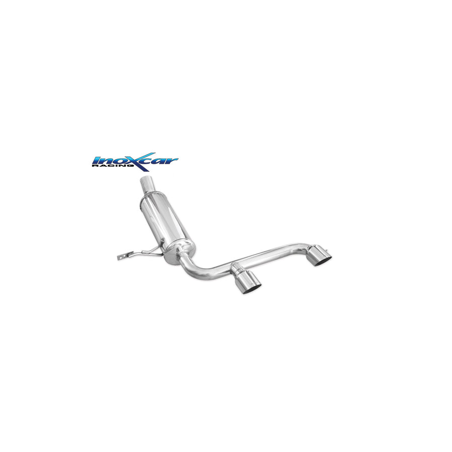 InoXcar REME.21.RA Renault Megane II Rear Silencer | ML Performance UK Car Parts