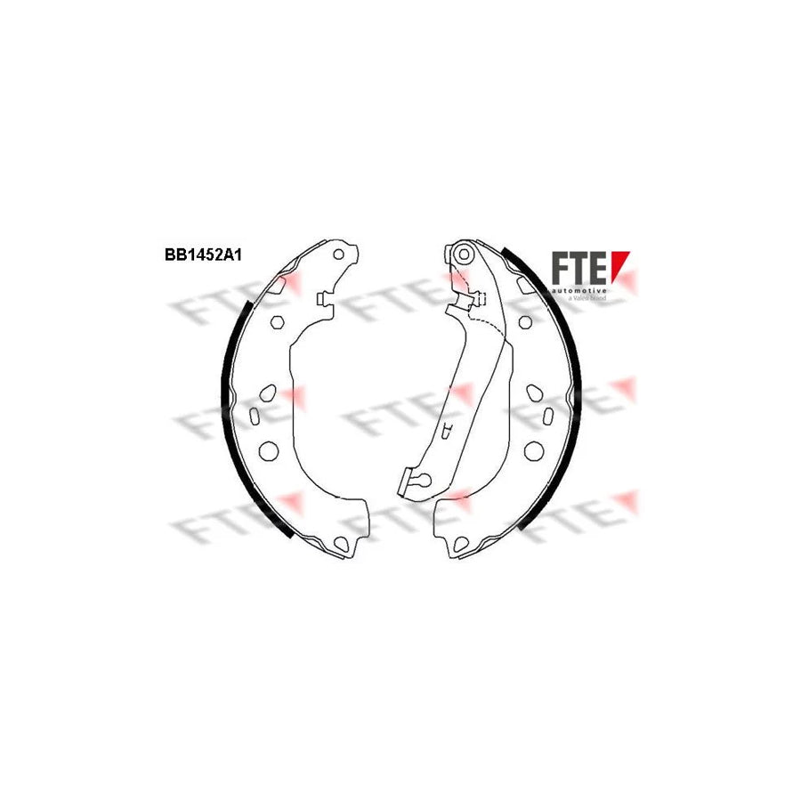 Fte 9100174 Brake Shoe Set | ML Performance UK Car Parts