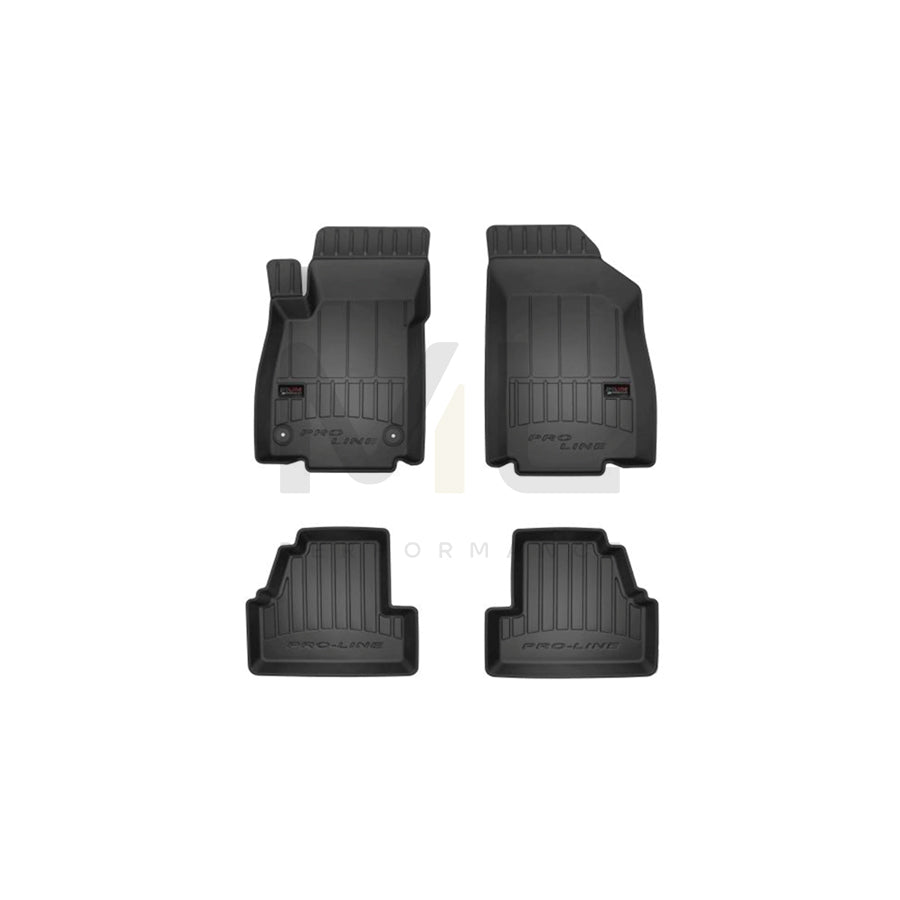 FROGUM Tailored 3D407305 Floor mat set for OPEL Mokka / Mokka X (J13) Elastomer, Front and Rear, Quantity: 4, Black | ML Performance Car Parts