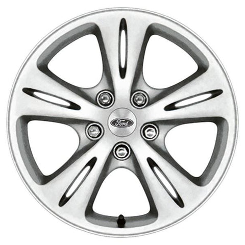 GENUINE FORD 1377737 x4 SET OF 4 GALAXY - S-MAX ALLOY WHEEL 16" 5-SPOKE DESIGN, SILVER, 2010 - 2015 | ML Performance UK