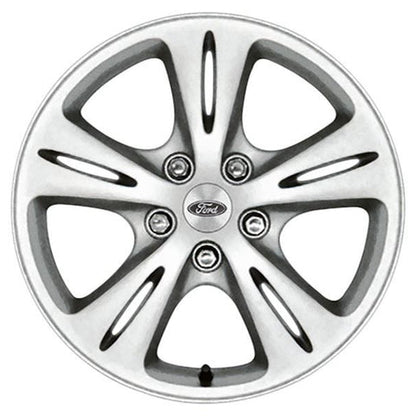 GENUINE FORD 1377737 x4 SET OF 4 GALAXY - S-MAX ALLOY WHEEL 16" 5-SPOKE DESIGN, SILVER, 2010 - 2015 | ML Performance UK