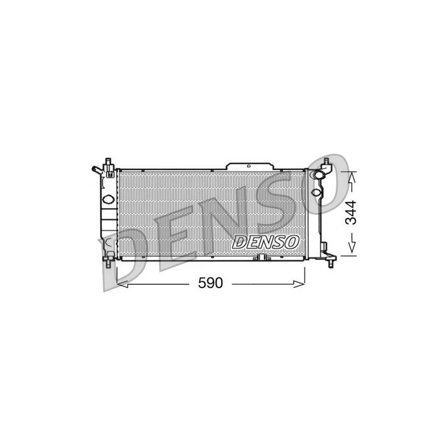 Denso DRM20013 Drm20013 Engine Radiator | ML Performance UK