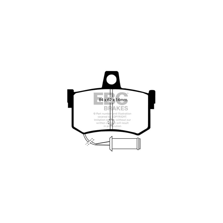 EBC PD40K1678 Rover 800 Ultimax Pad & Plain Disc Kit - Girling/TRW Caliper 3 | ML Performance UK Car Parts