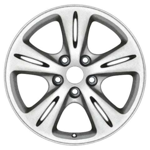 GENUINE FORD 1377737 x4 SET OF 4 GALAXY - S-MAX ALLOY WHEEL 16" 5-SPOKE DESIGN, SILVER, 2010 - 2015 | ML Performance UK