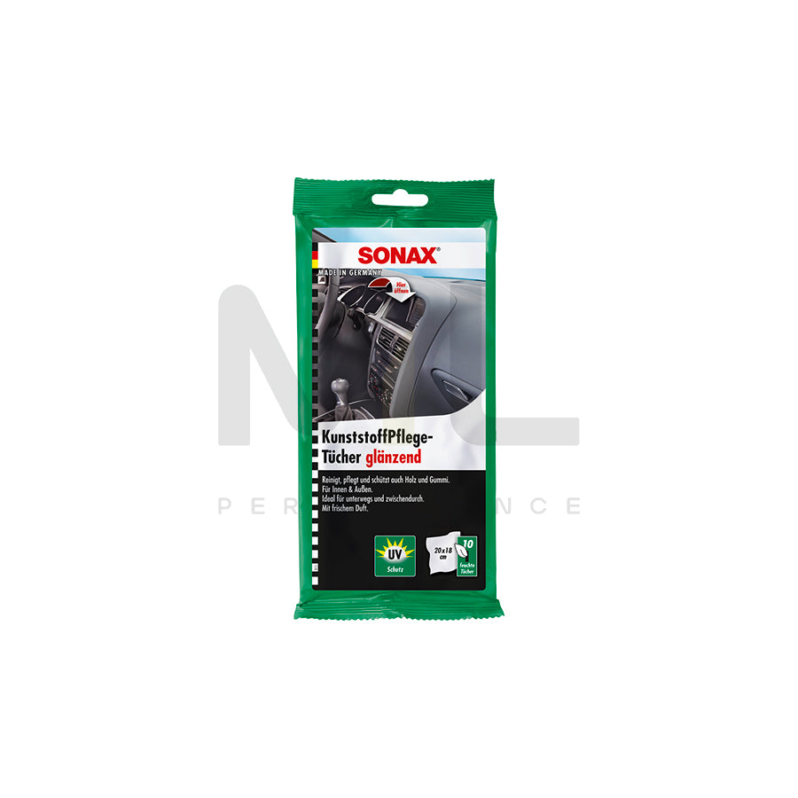 Sonax Plastic Care Wipes 10pcs. | ML Performance Car Care