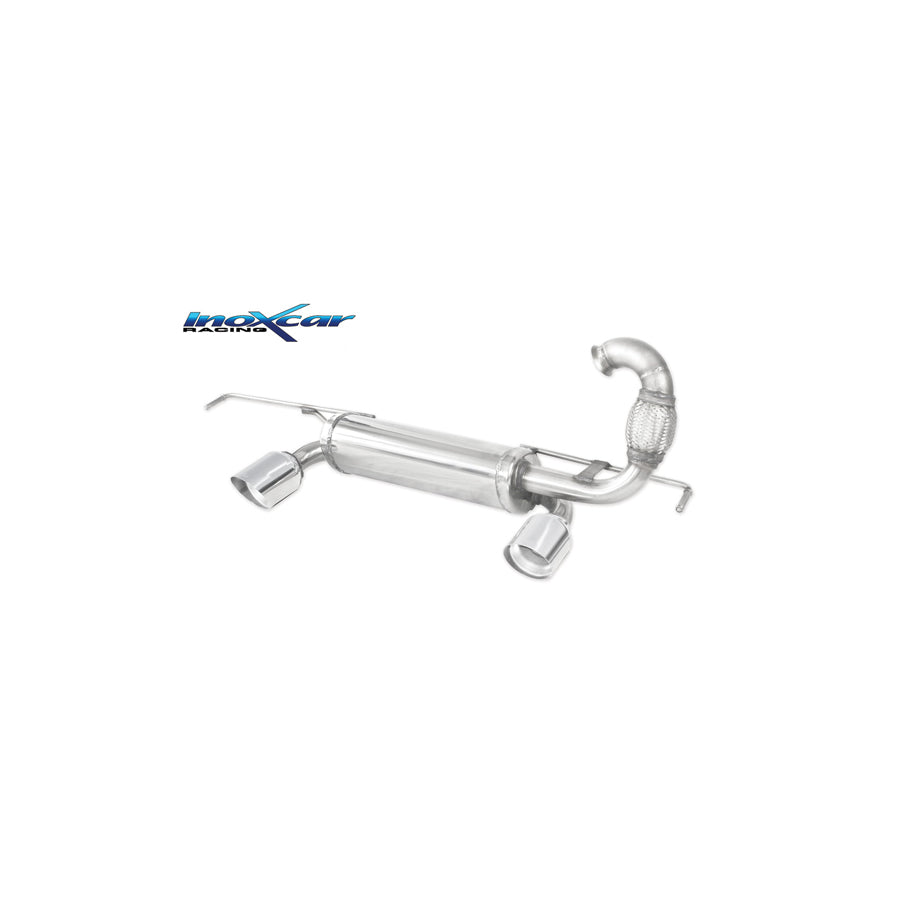 InoXcar RETW.05.RA Renault Twingo III Rear Silencer | ML Performance UK Car Parts