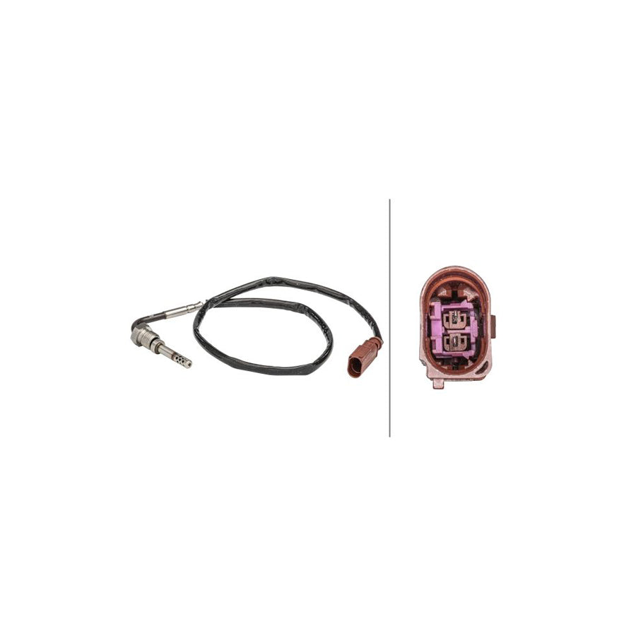 Hella 6PT 358 181-011 Sensor, Exhaust Gas Temperature